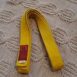 Martial Arts Gi Proforce Gladiator Gi Belt Yellow 3